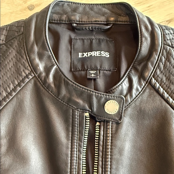 Black Leather Jacket - Picture 2 of 4